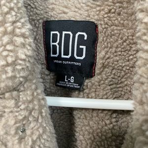 Size large BDG sherpa lined jacket